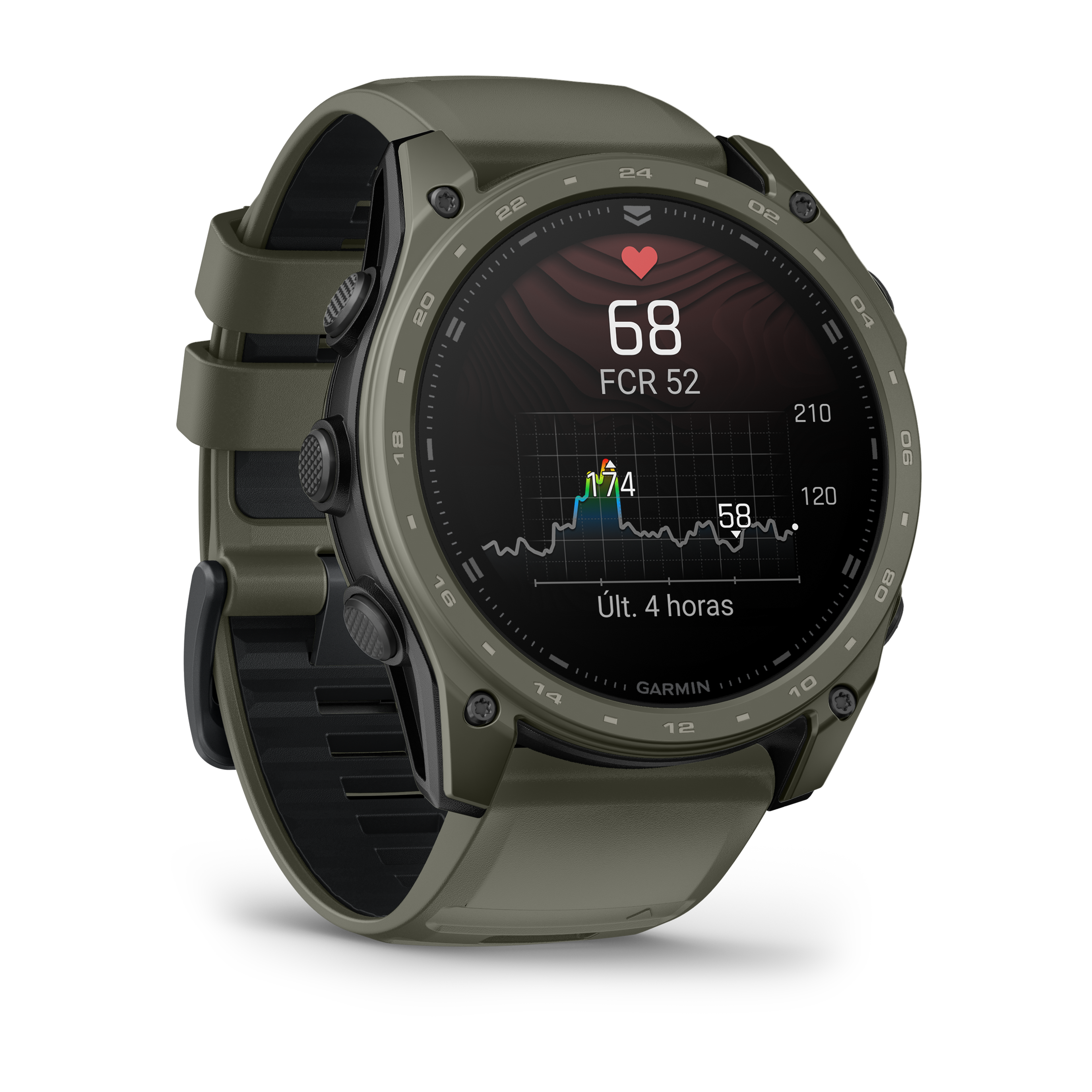 Garmin Tactix® 8 - 51 mm, AMOLED, revestimiento Cerakote