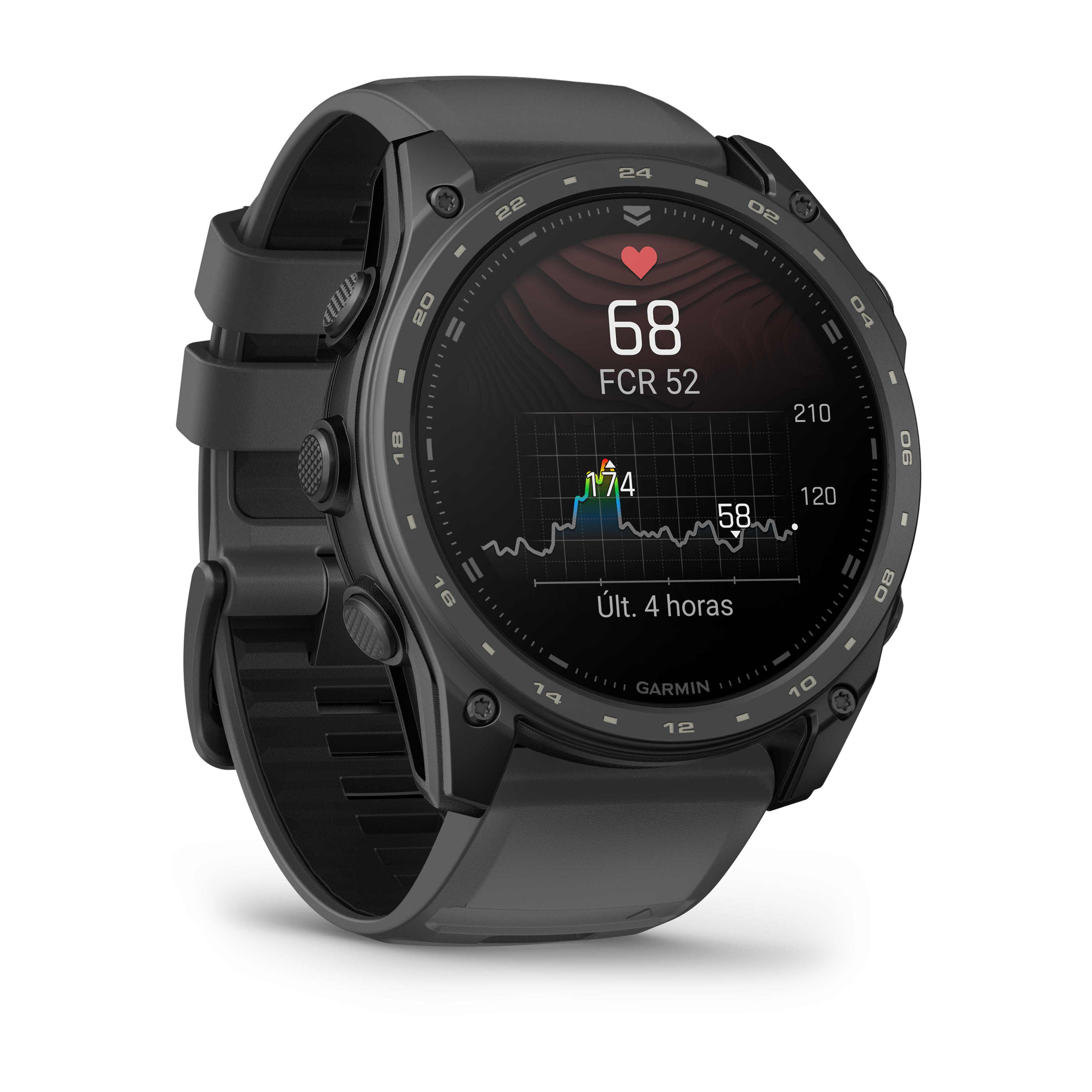 Garmin Tactix® 8 - 51 mm, AMOLED, revestimiento Cerakote